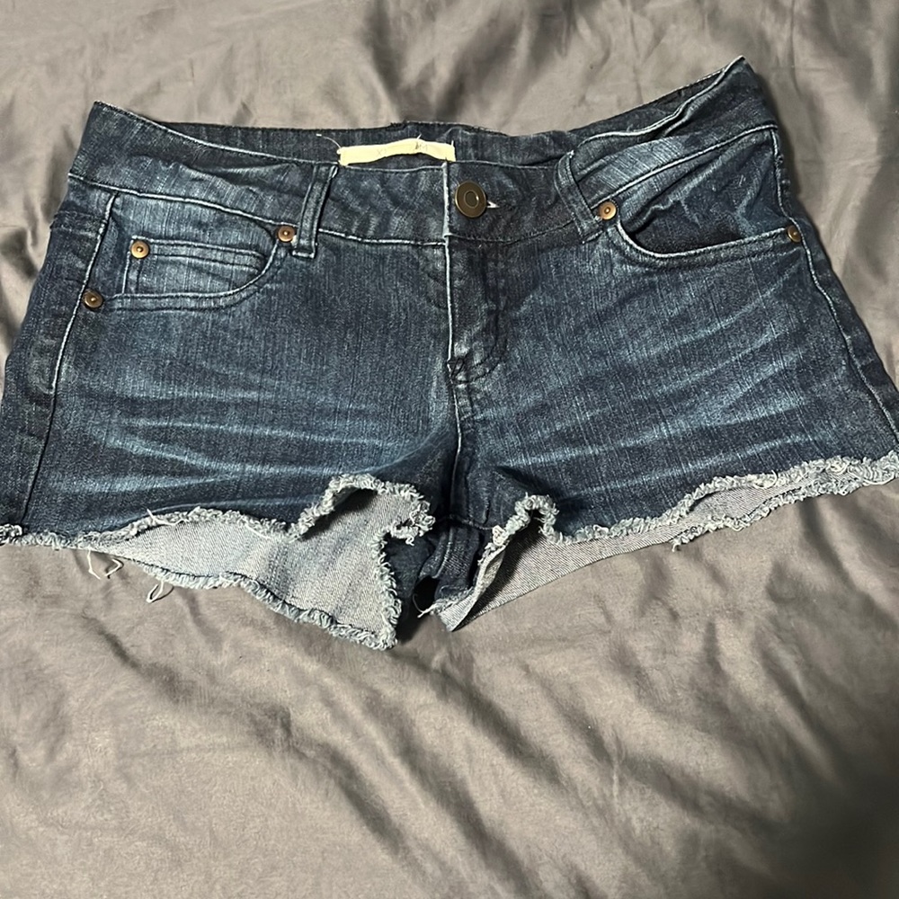 Forever XXI Denim Shorts, Dark Wash, Size 27